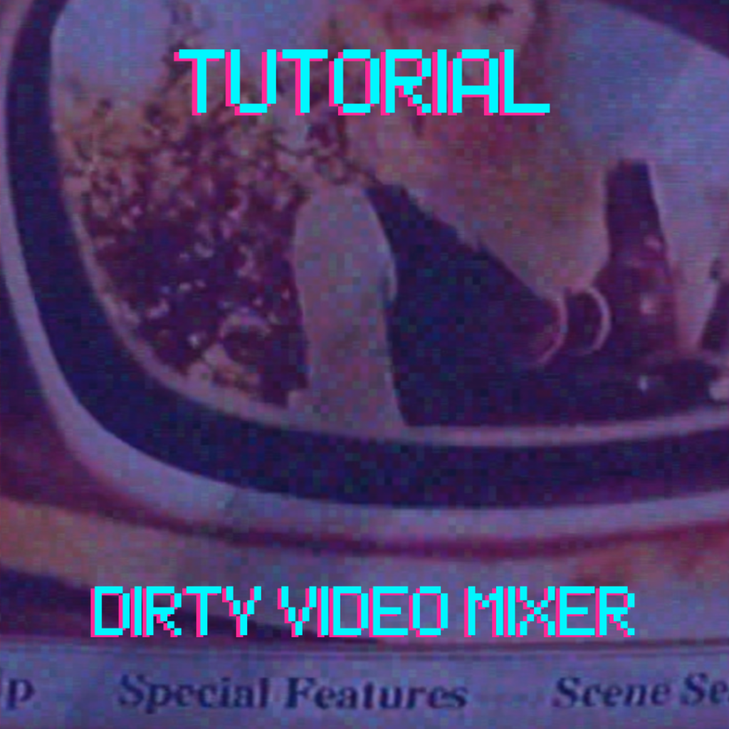 Dirty Video Mixer (DIY): mixer passivo de dois canais para glitches